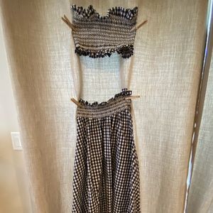 ZARA BANDEAU & SKIRT SET